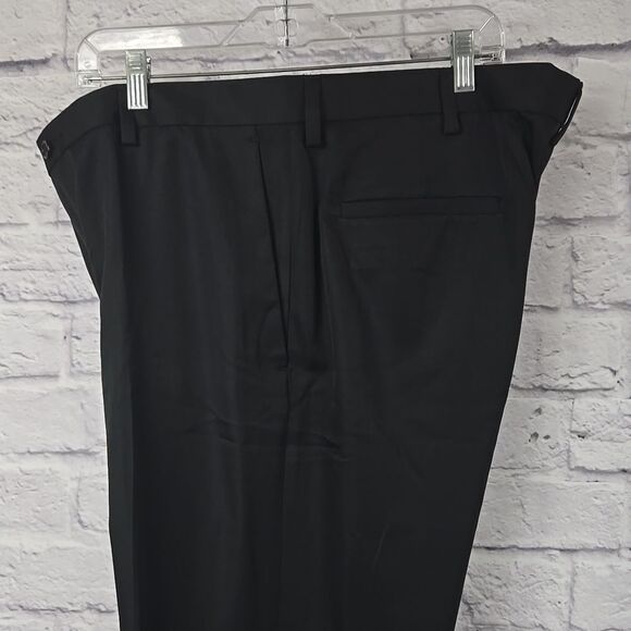 Kenneth Cole Reaction 38x30 Men's Dress Pants Black Slacks Uniform Trousers NWT - Picture 6 of 12